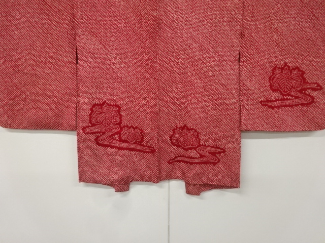 JAPANESE KIMONO / ANTIQUE HAORI / SILK / ALL SHIBORI / PAULOWNIA